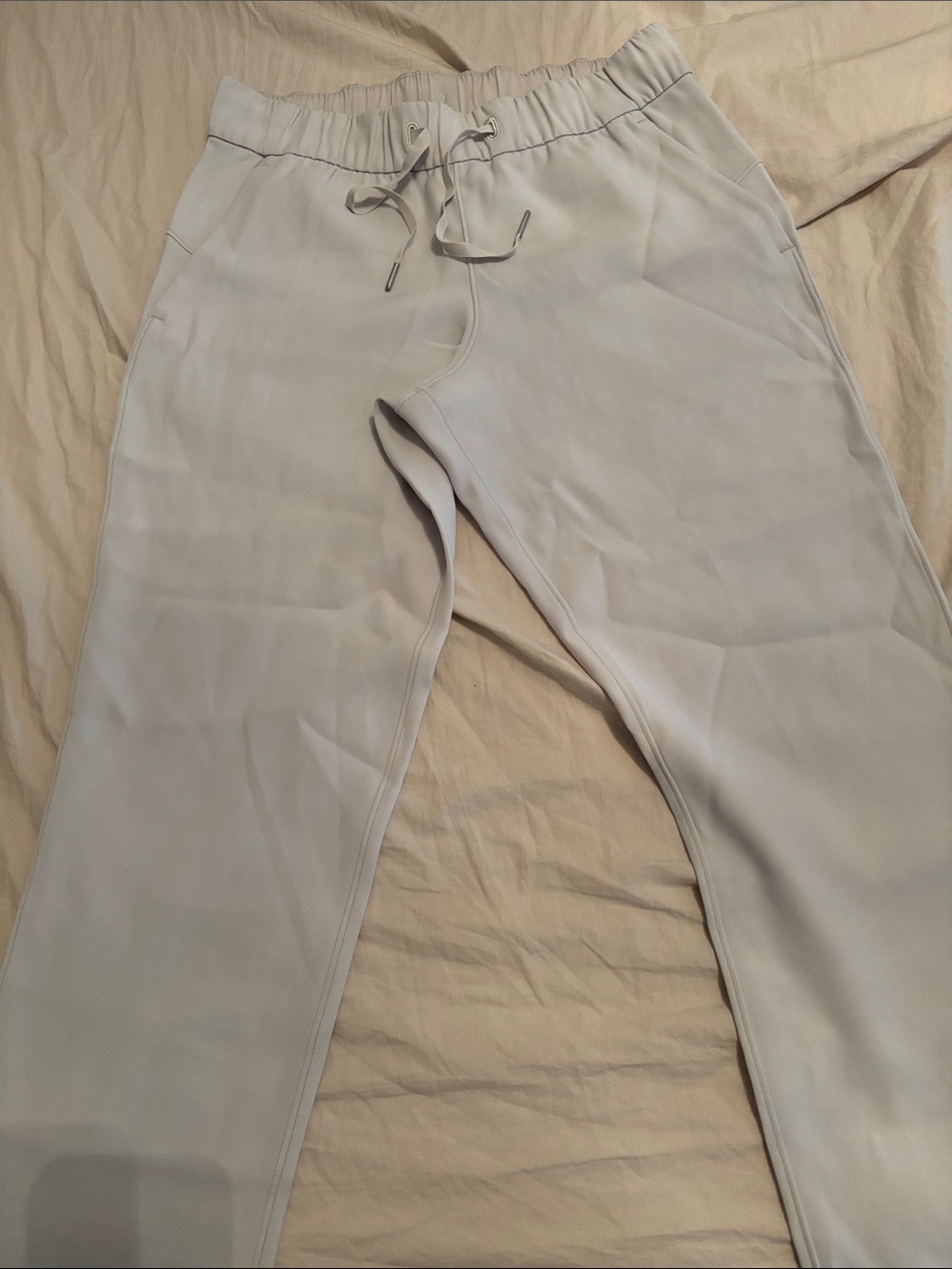 Like new lululemon athletica Women's Light Gray Drawstring Joggers